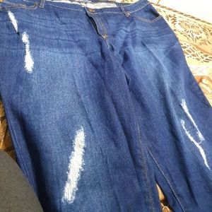 26W distressed jeans